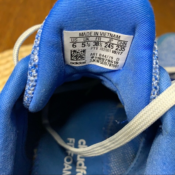 Adidas Cloud Foam RapidaRun Comfy Sneakers Size 6 - Picture 5 of 16